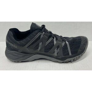 Merrell Trail Glove 5 Shoes Womens 8 Black Gray Barefoot road running J46574